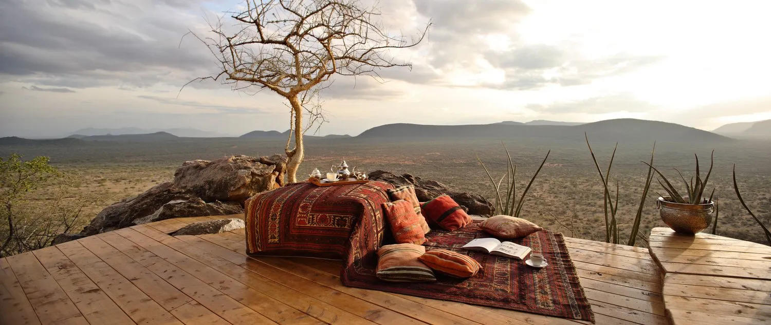 Amazing views from Saruni Samburu camp