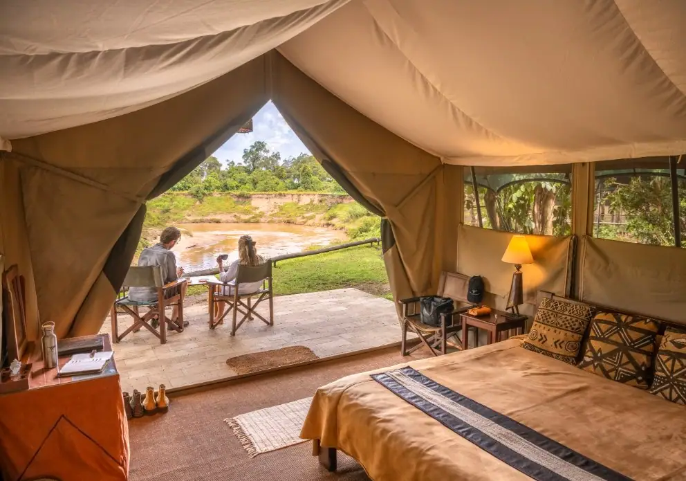 Tented camp at Masai Mara