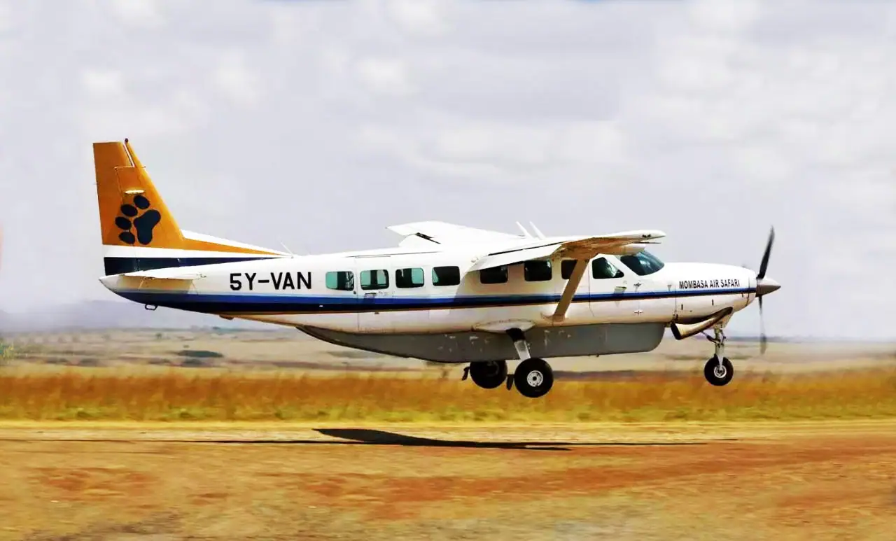 Flying safari to Masai Mara with local flight